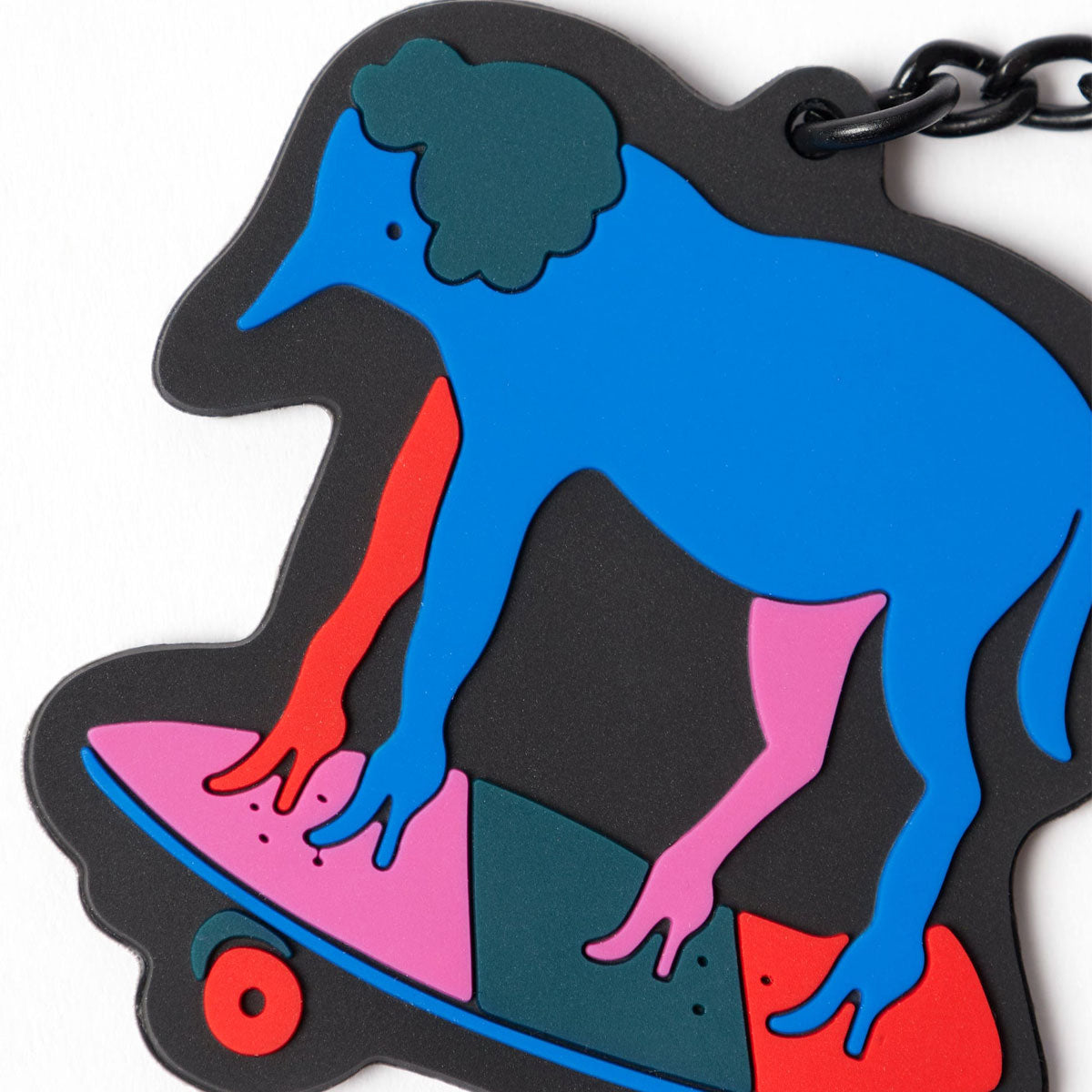 By Parra Jean Pierre Le Douche Keychain - Blue image 3