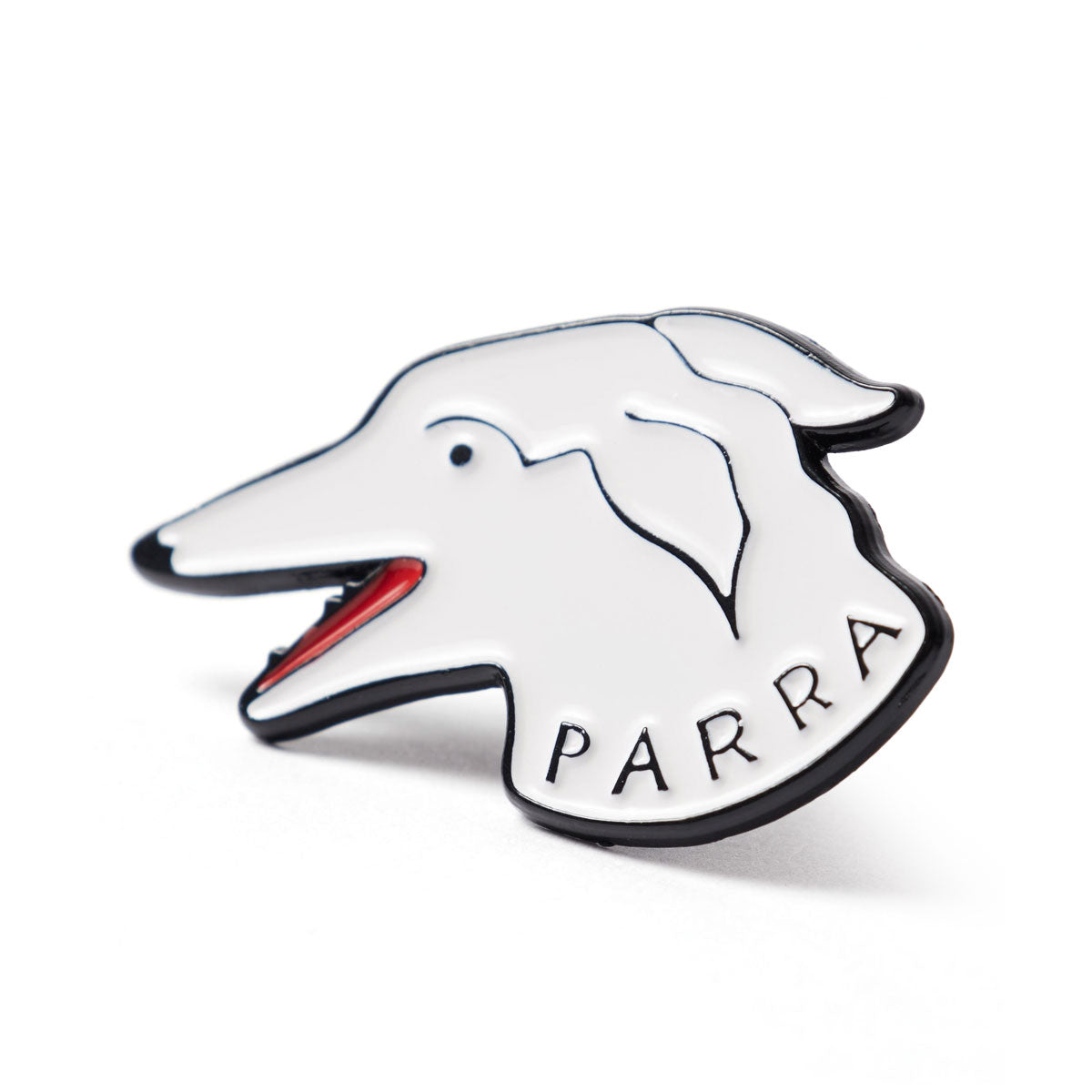 By Parra Dogface Enamel Pin - White image 3