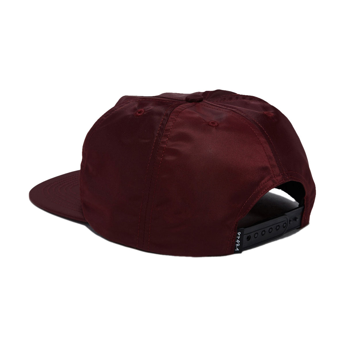 By Parra Distorted 90s Memory 6 Panel Hat - Dark Red image 2