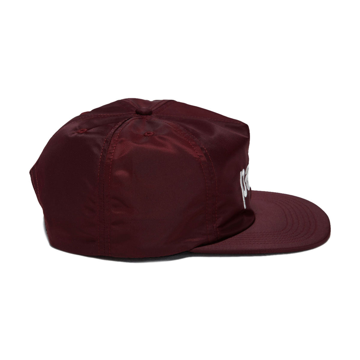 By Parra Distorted 90s Memory 6 Panel Hat - Dark Red image 4