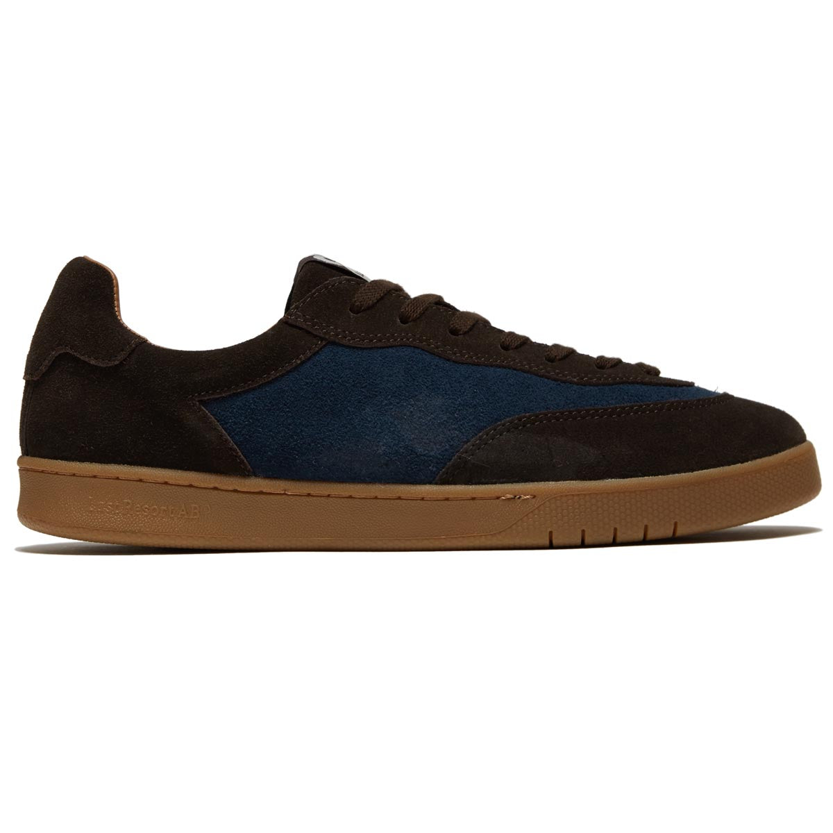 Last Resort AB CM001 Suede Lo Shoes - Coffee Bean/Dress Blues/Gum image 1