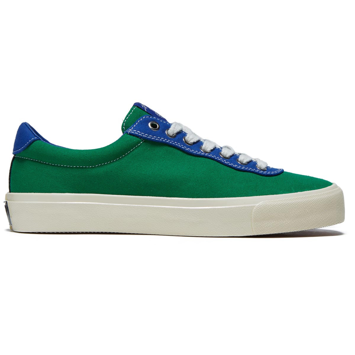 Last Resort AB x Julian Smith VM001 Canvas Lo Shoes - Kelly Green/Klein Blue image 1