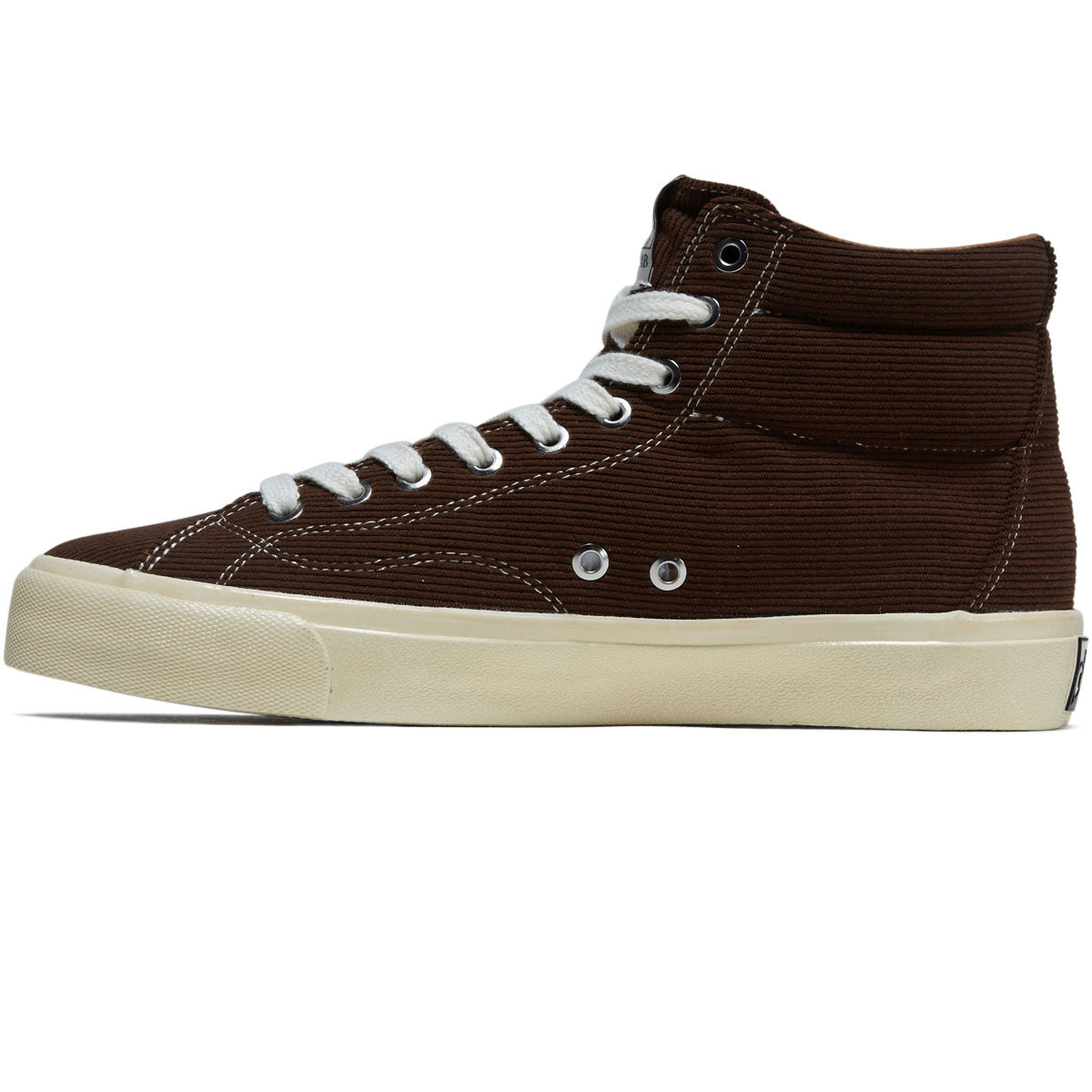 Last Resort AB VM003 Cord Hi Shoes - Dark Brown/White image 2