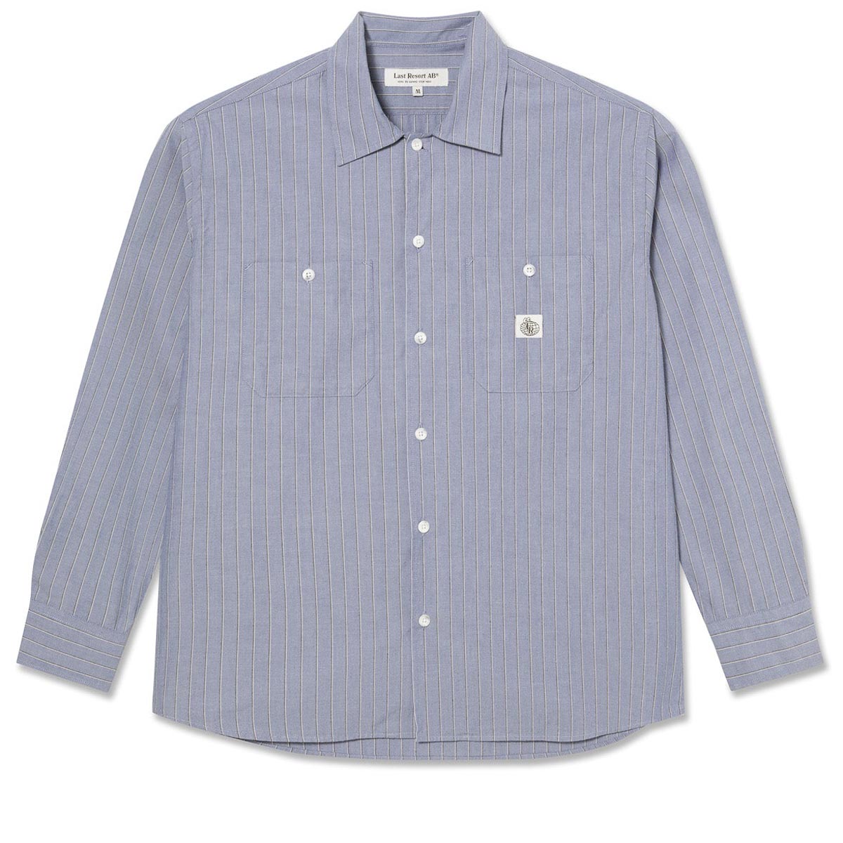 Last Resort AB SM001 Long Sleeve Shirt - Zen Blue image 1