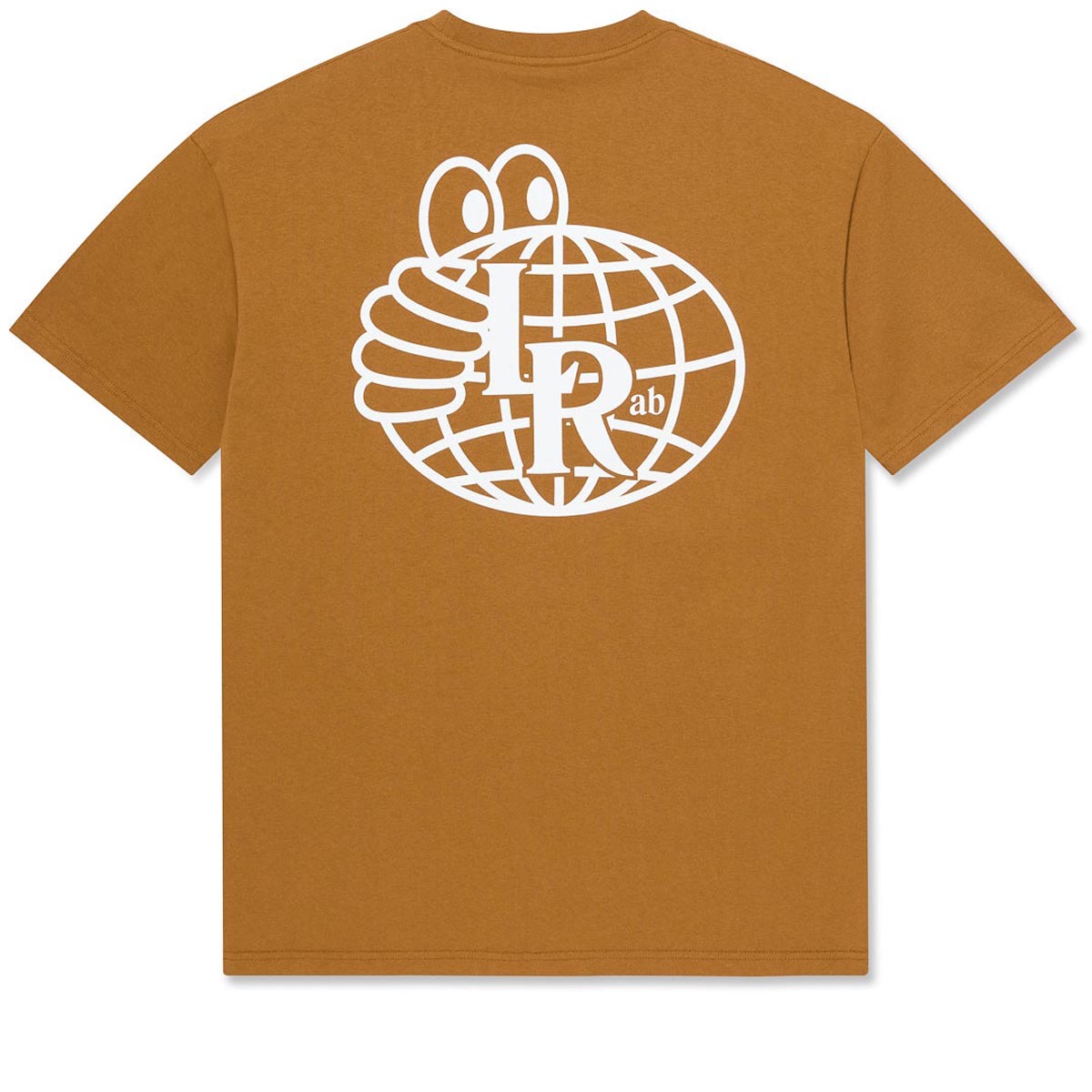 Last Resort AB Atlas Monogram T-Shirt - Golden Brown/White image 1