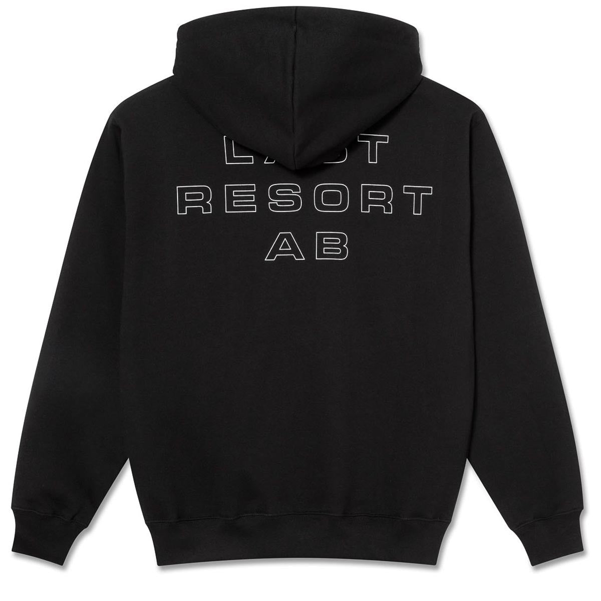 Last Resort AB Eurostyle Hoodie - Black/White image 1