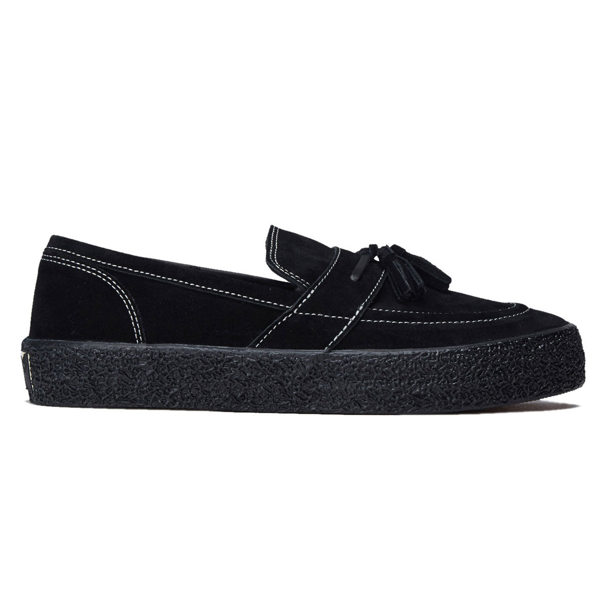 Last Resort AB VM005 Loafer Shoes - Black/Black/White Stitch image 1