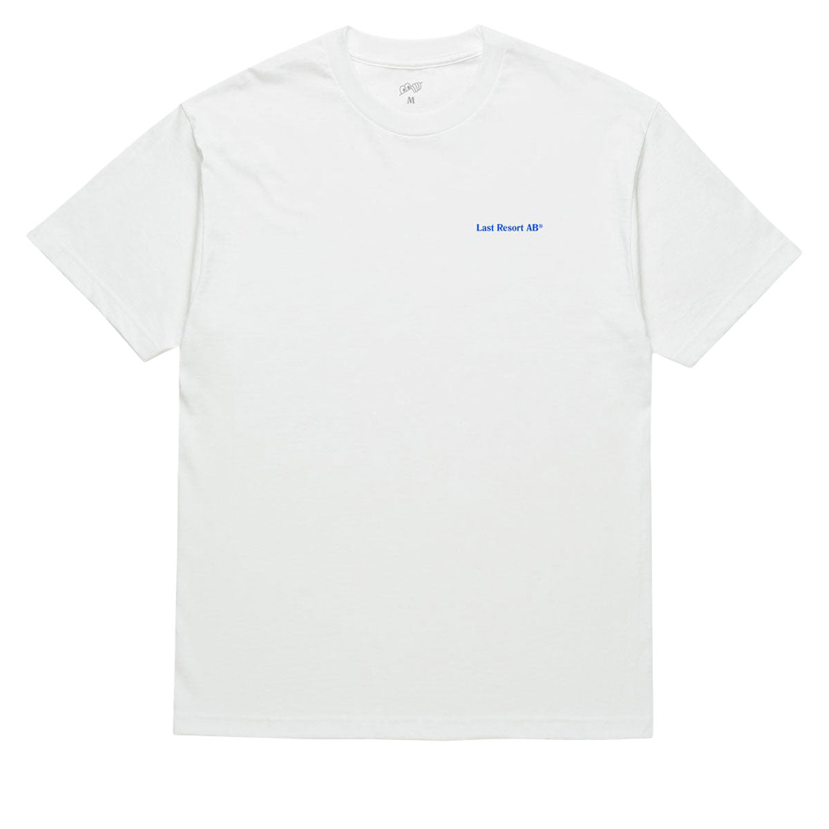 Last Resort AB Atlas Monogram T-Shirt - White/Reflex Blue image 2
