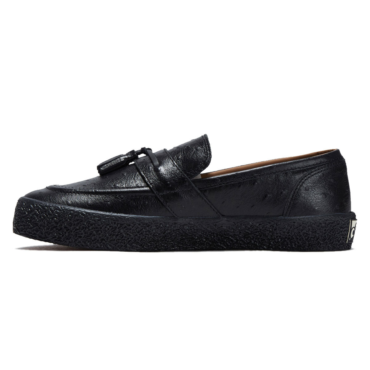 Last Resort AB VM005 Loafer Shoes - Ostritch Black/Black image 2