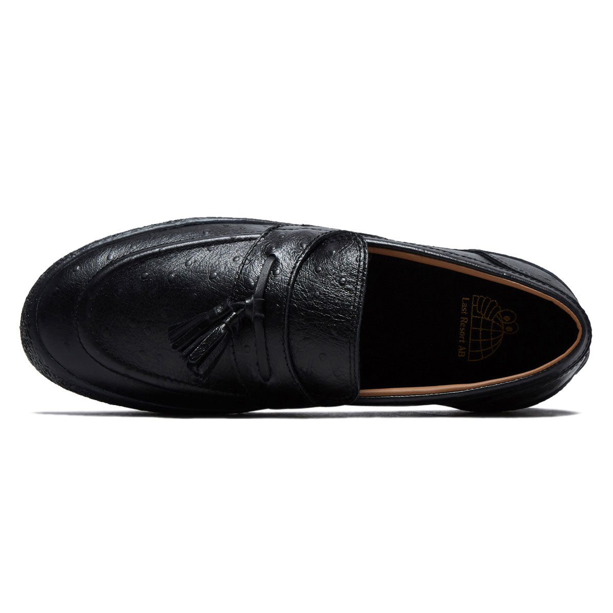 Last Resort AB VM005 Loafer Shoes - Ostritch Black/Black image 3