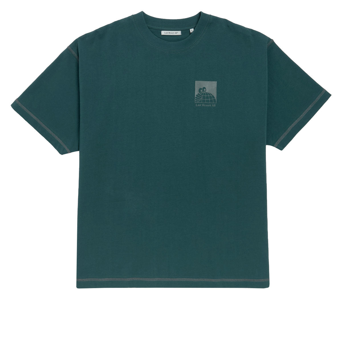 Last Resort AB Little AB Flatlock T-Shirt - Dark Teal image 1