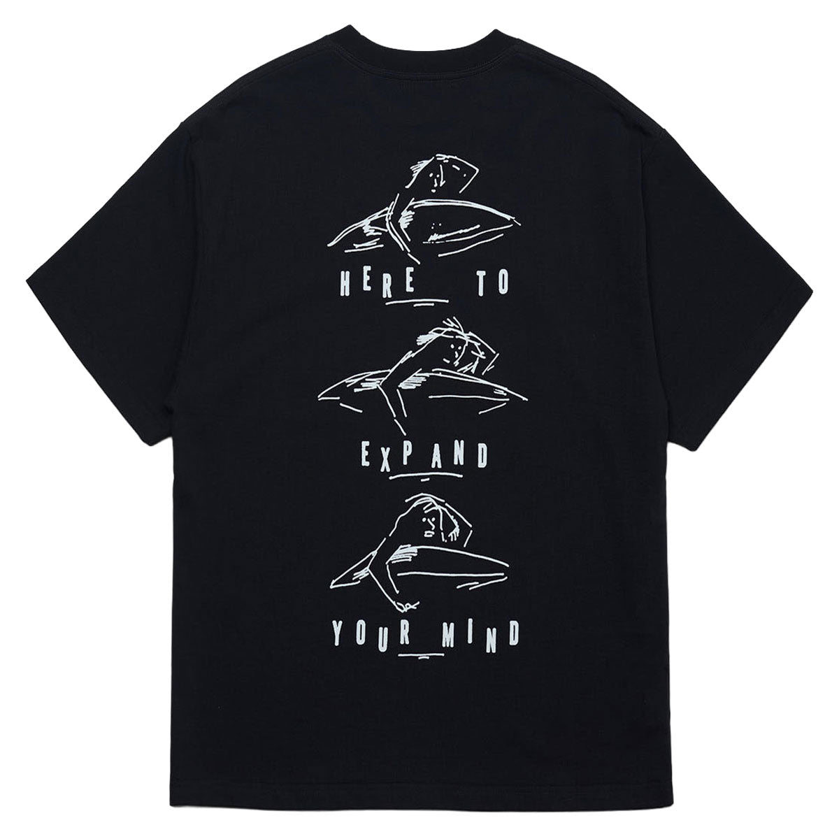 Last Resort AB Serf Cru T-Shirt - Black image 1