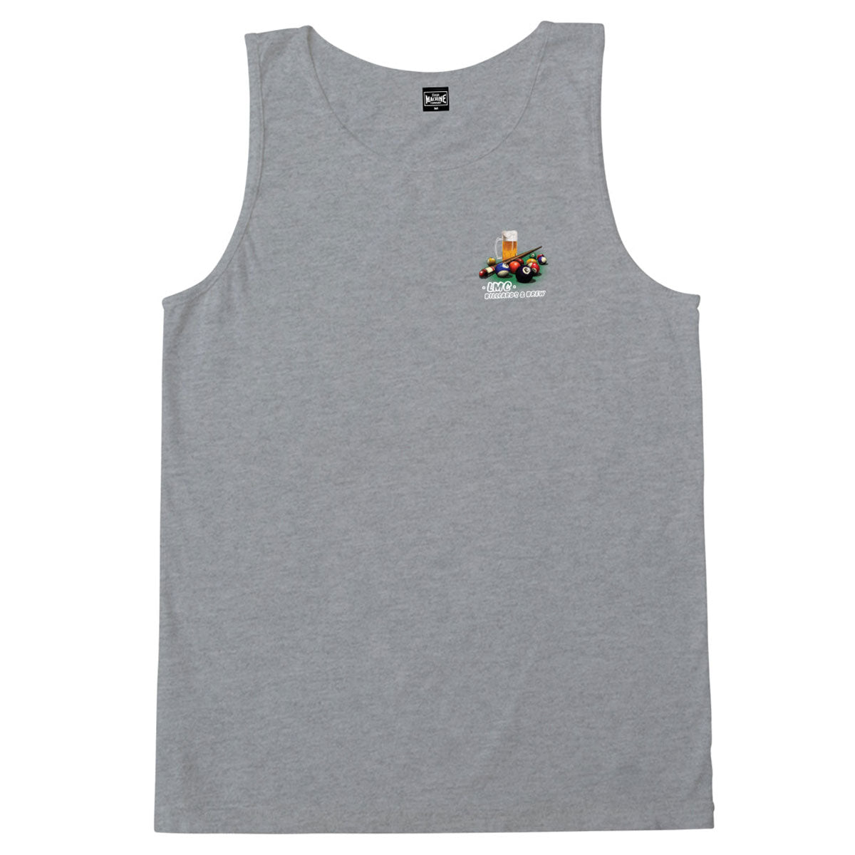 Loser Machine Billiards Tank Top - Heather Grey image 2