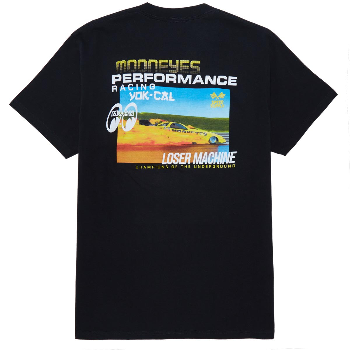 Loser Machine High Performance T-Shirt - Black image 1