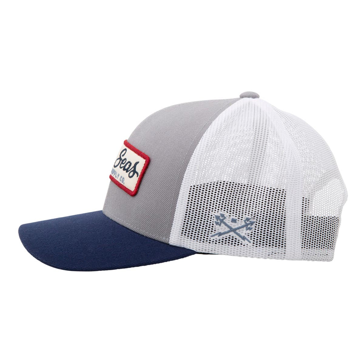 Dark Seas Spire Hat - Silver/Navy image 4