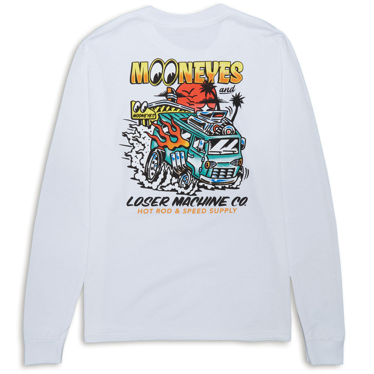 Loser Machine Econo Hauling Long Sleeve T-Shirt - White image 1