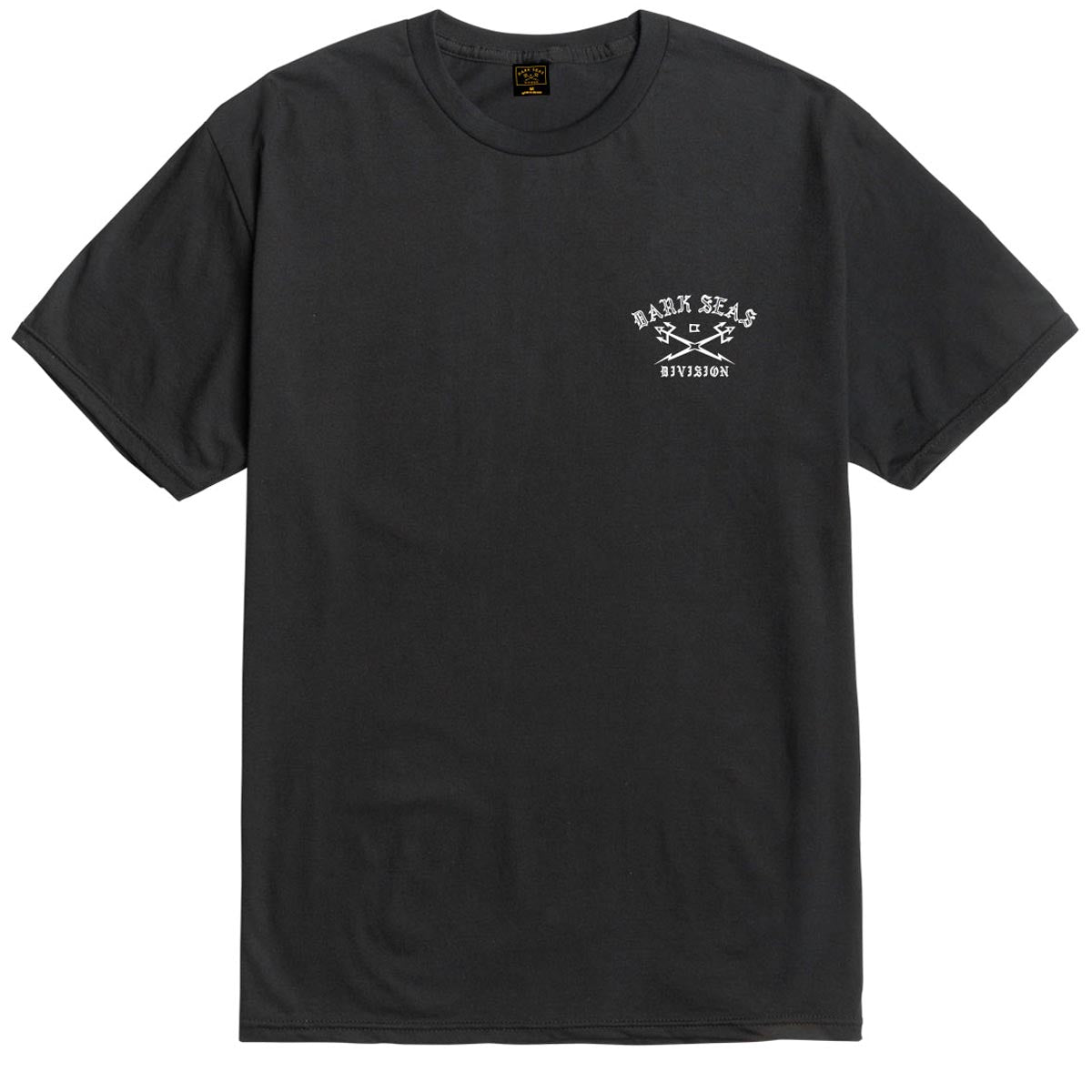 Dark Seas Headmaster Gravel T-Shirt - Black image 2