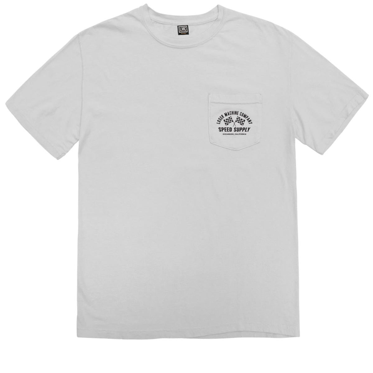 Loser Machine Long Roads Pocket T-Shirt - White image 1