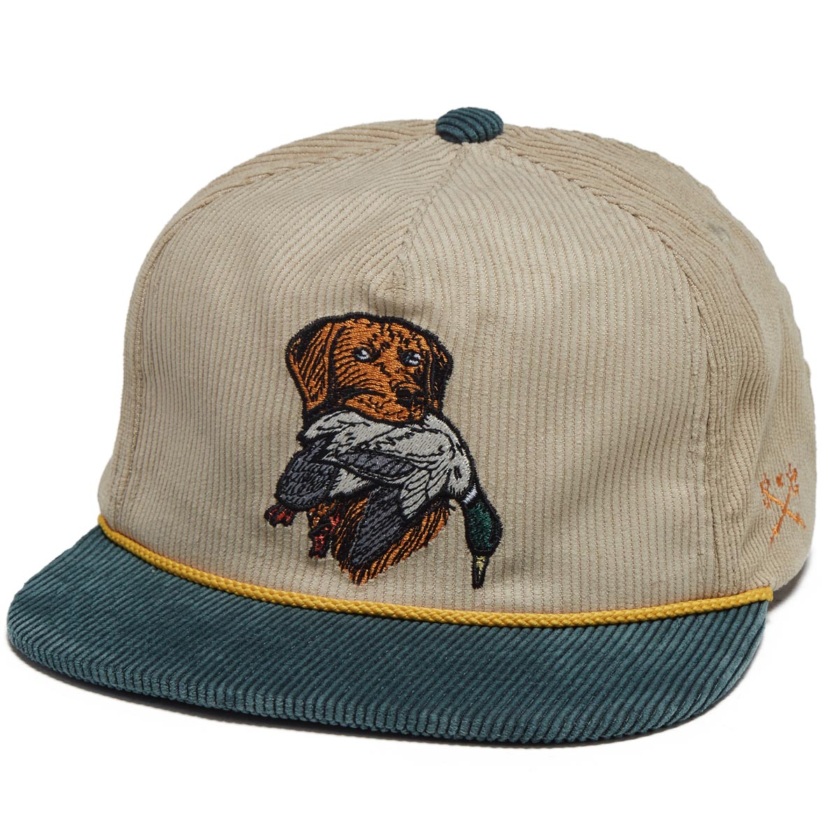 Dark Seas Loyal Hat - Khaki/Green image 1