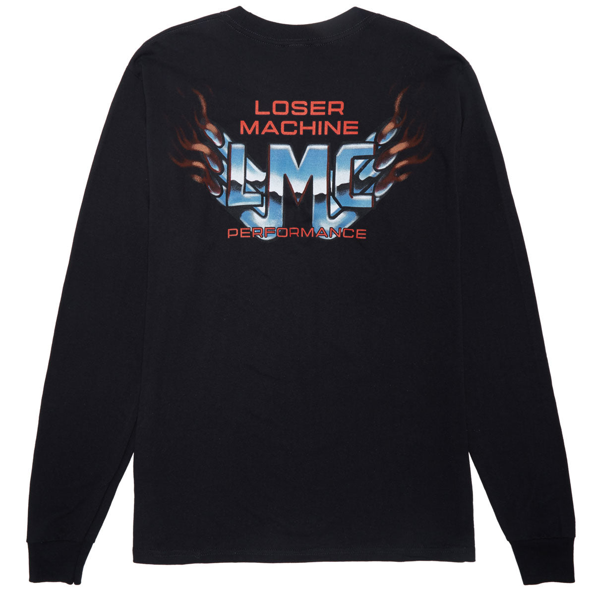 Loser Machine Hot Exhaust Long Sleeve T-Shirt - Black image 1