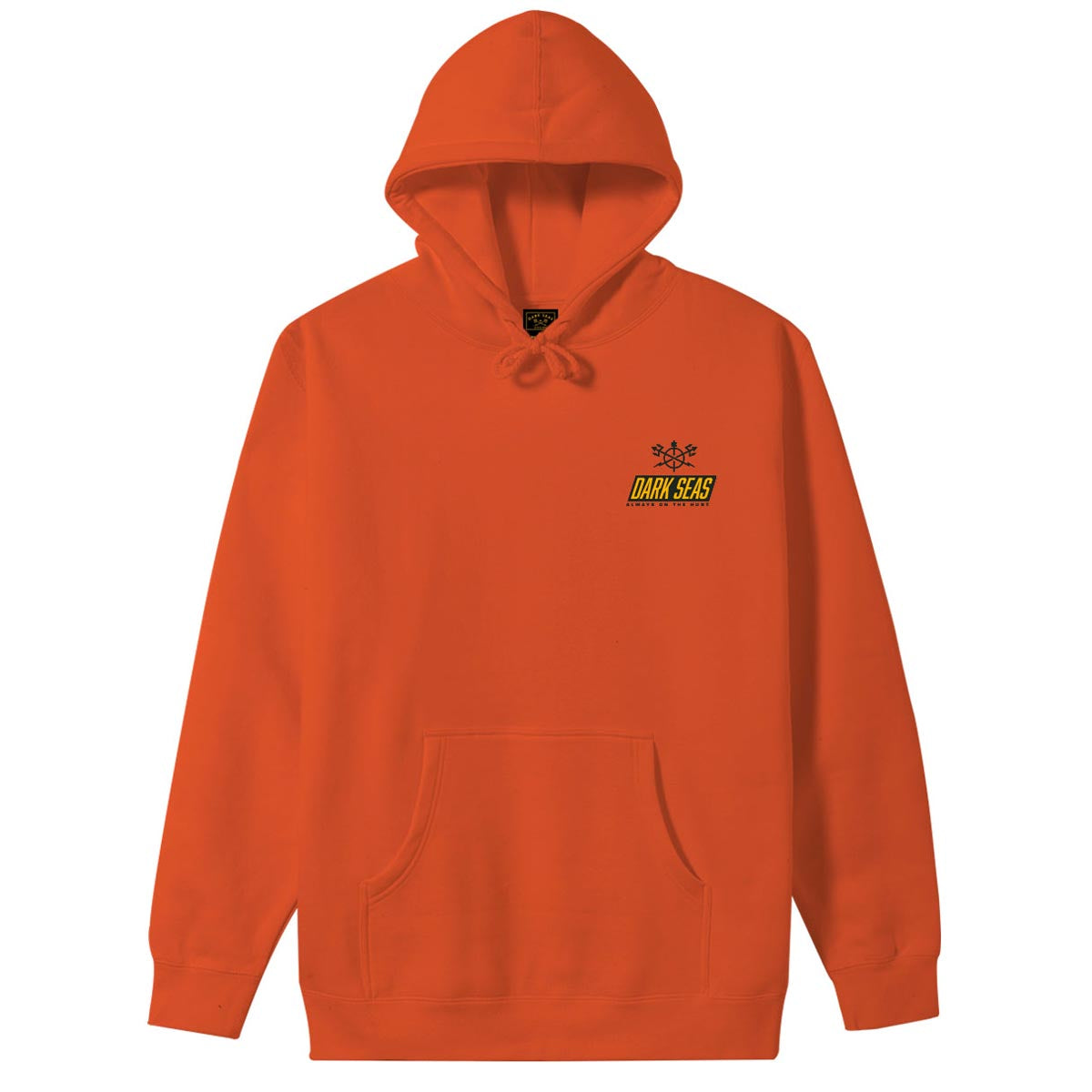 Dark Seas Provisions Hoodie - Safety Orange image 2