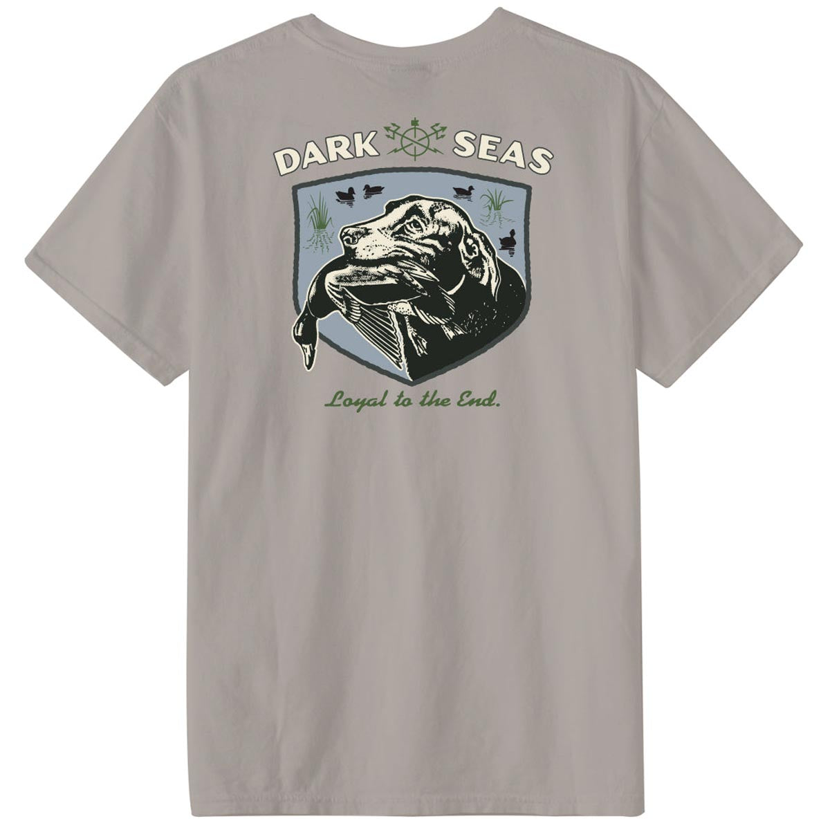 Dark Seas Hunter T-Shirt - Dove image 1