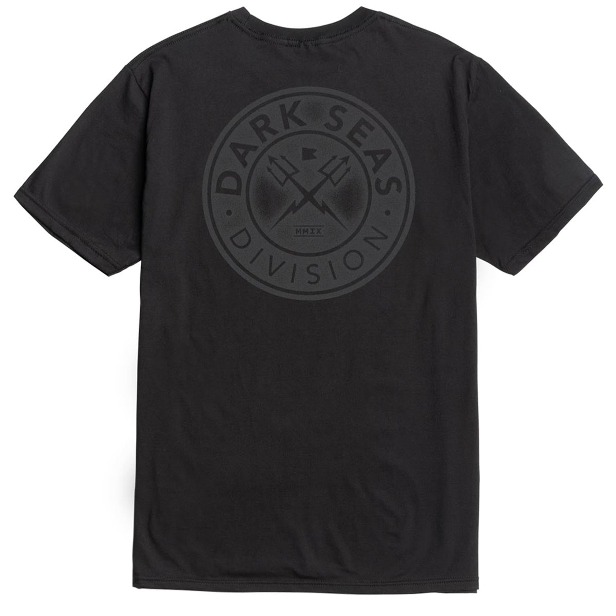 Dark Seas Navigator Gravel T-Shirt - Black image 1