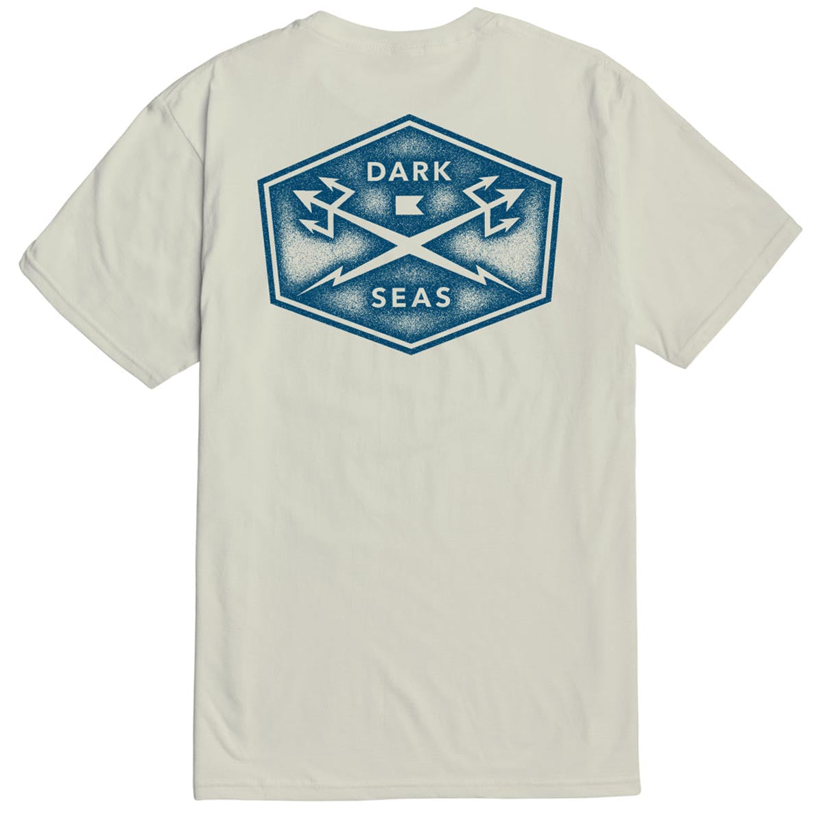 Dark Seas Progressive Gravel T-Shirt - Cream image 1