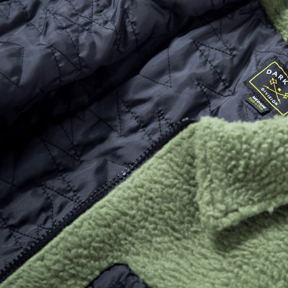 Dark Seas Hancock Fleece Jacket - Olive image 5