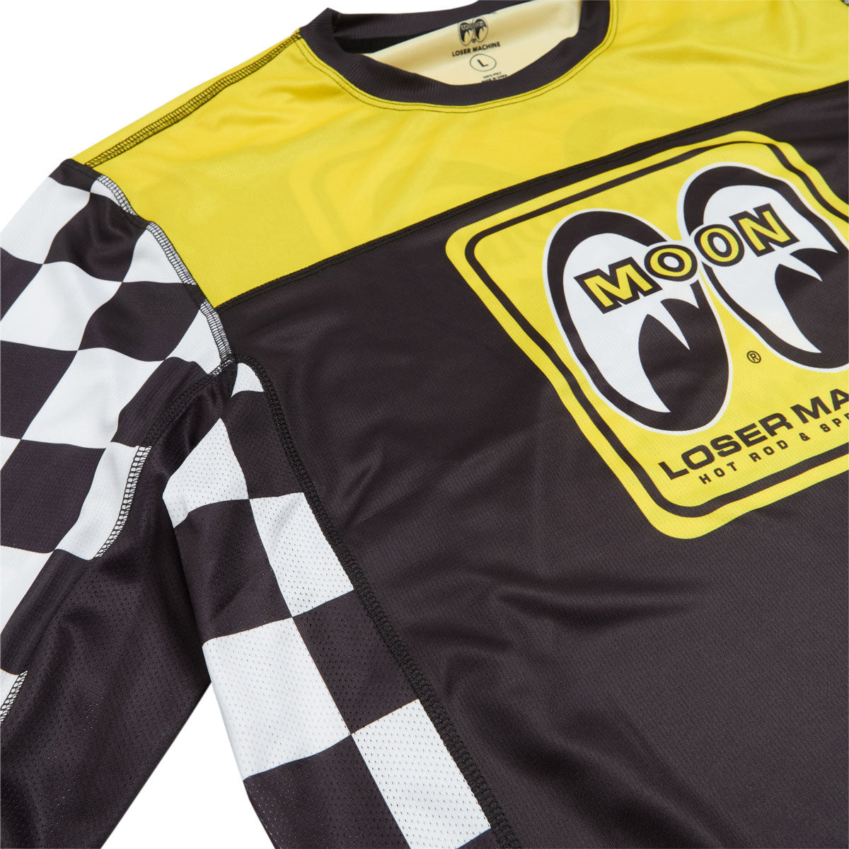 Loser Machine Yokohama Jersey Shirt - Black/Yellow image 3