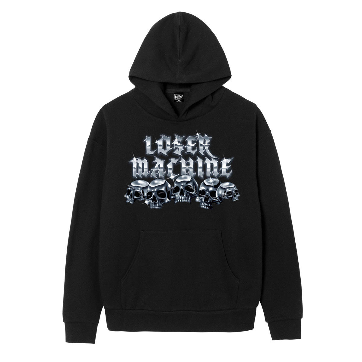 Loser Machine Crystal Skulls Hoodie - Black image 1