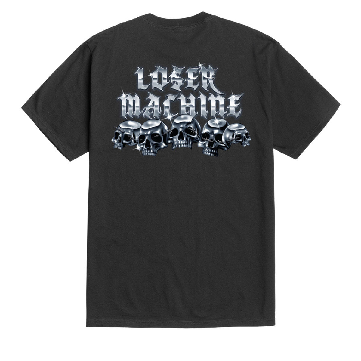 Loser Machine Crystal Skulls T-Shirt - Black image 1