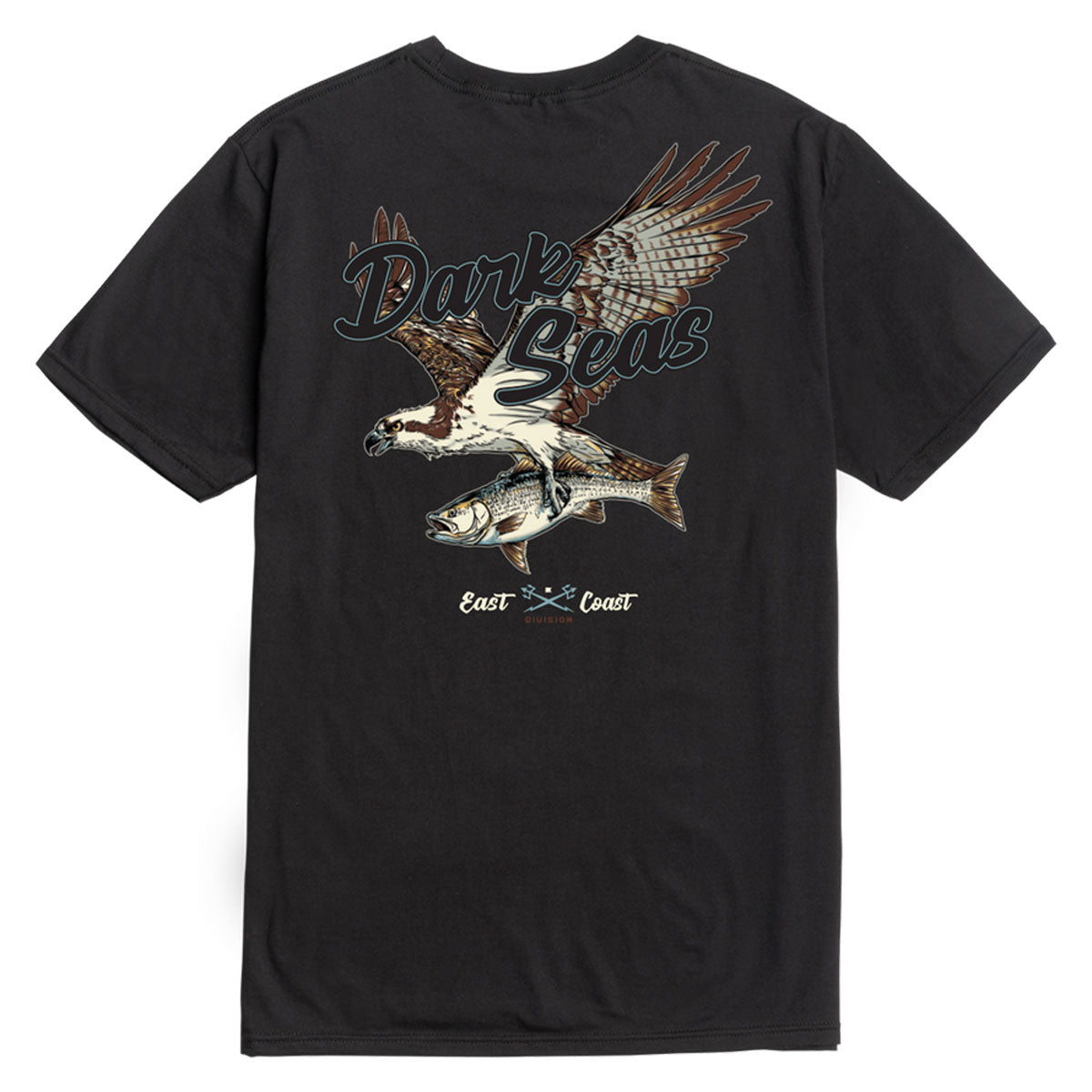Dark Seas Osprey Premium T-Shirt - Black image 1