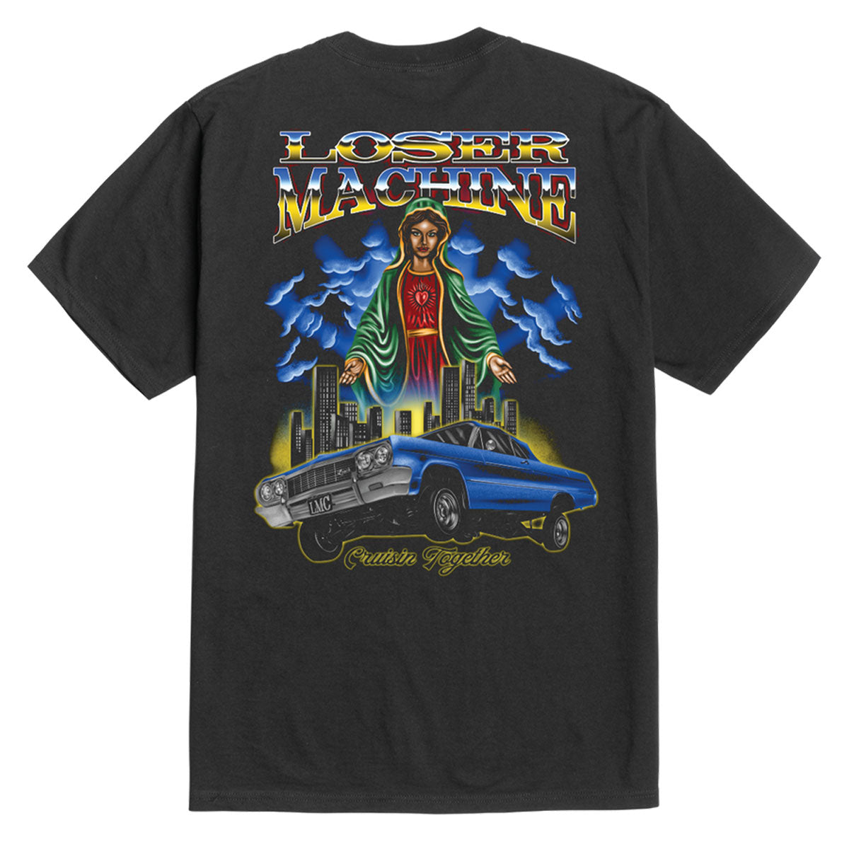 Loser Machine Cruisin Together T-Shirt - Black image 1