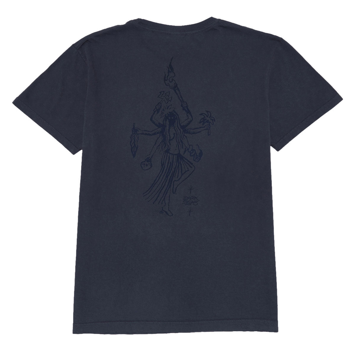 Dark Seas Rain Dance T-Shirt - Ombre Blue image 1