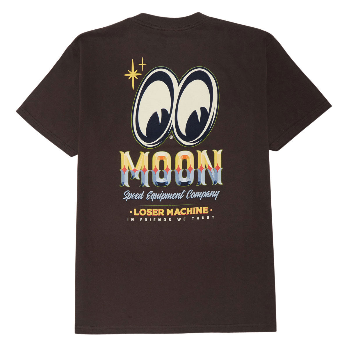 Loser Machine Sign Board T-Shirt - Java Brown image 1