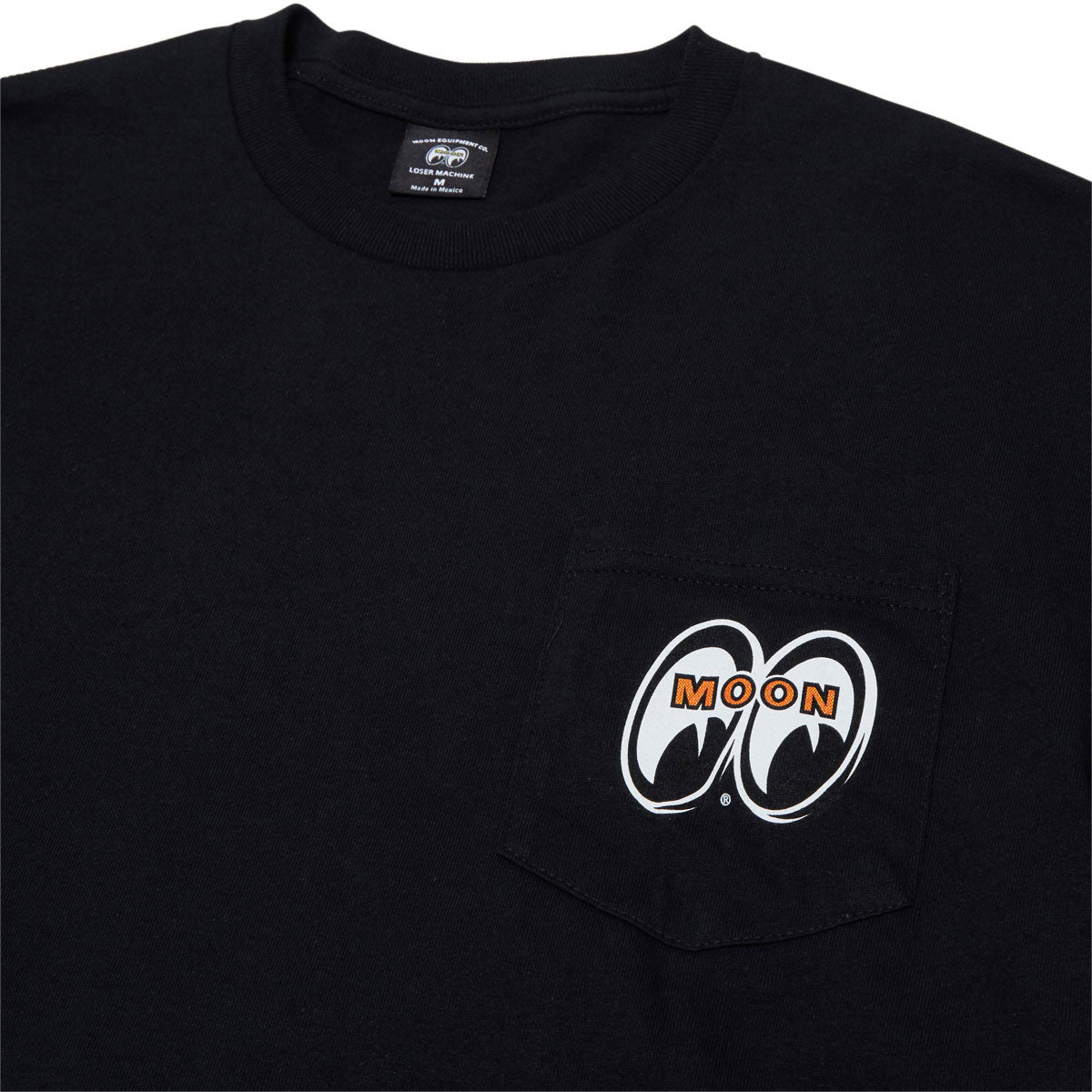 Loser Machine Front Page Pocket T-Shirt - Black image 3