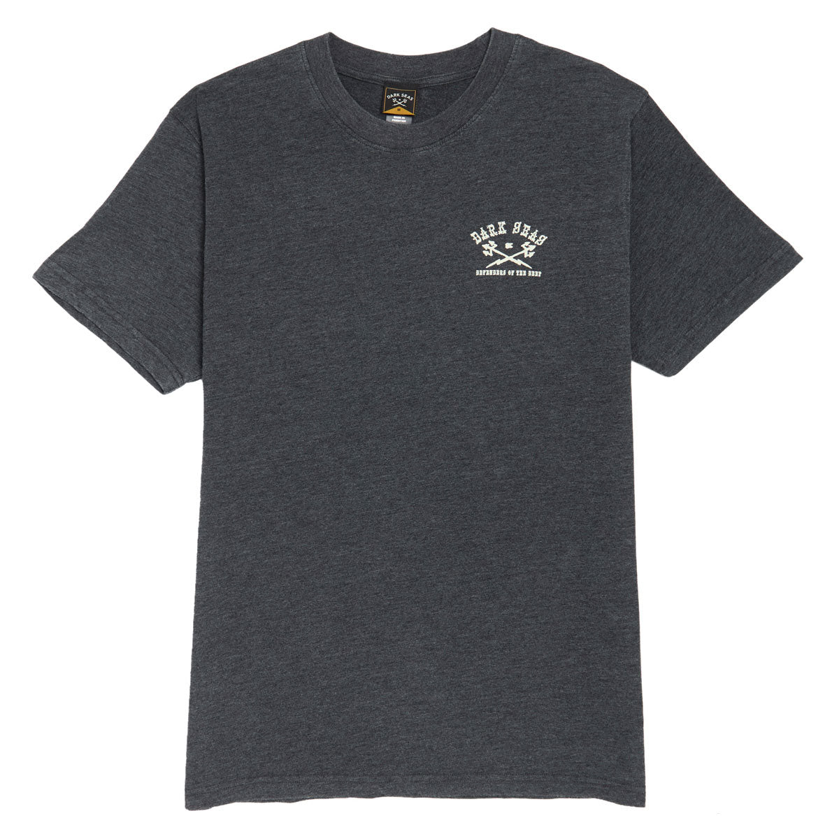 Dark Seas Perilous Mineral Pocket T-Shirt - Heather Charcoal image 2