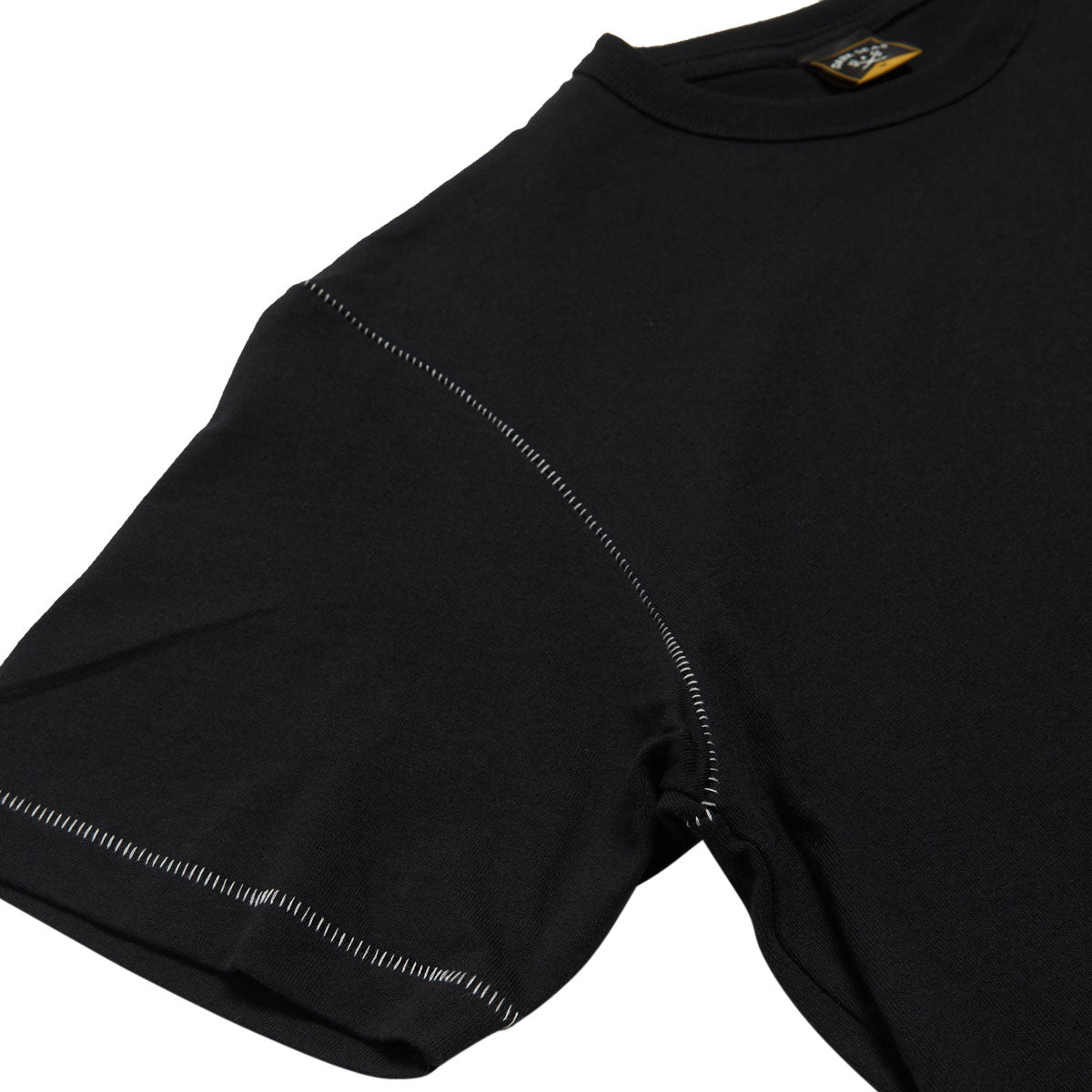 Dark Seas Folklore Blind Stitch Pocket T-Shirt - Heather Black image 4