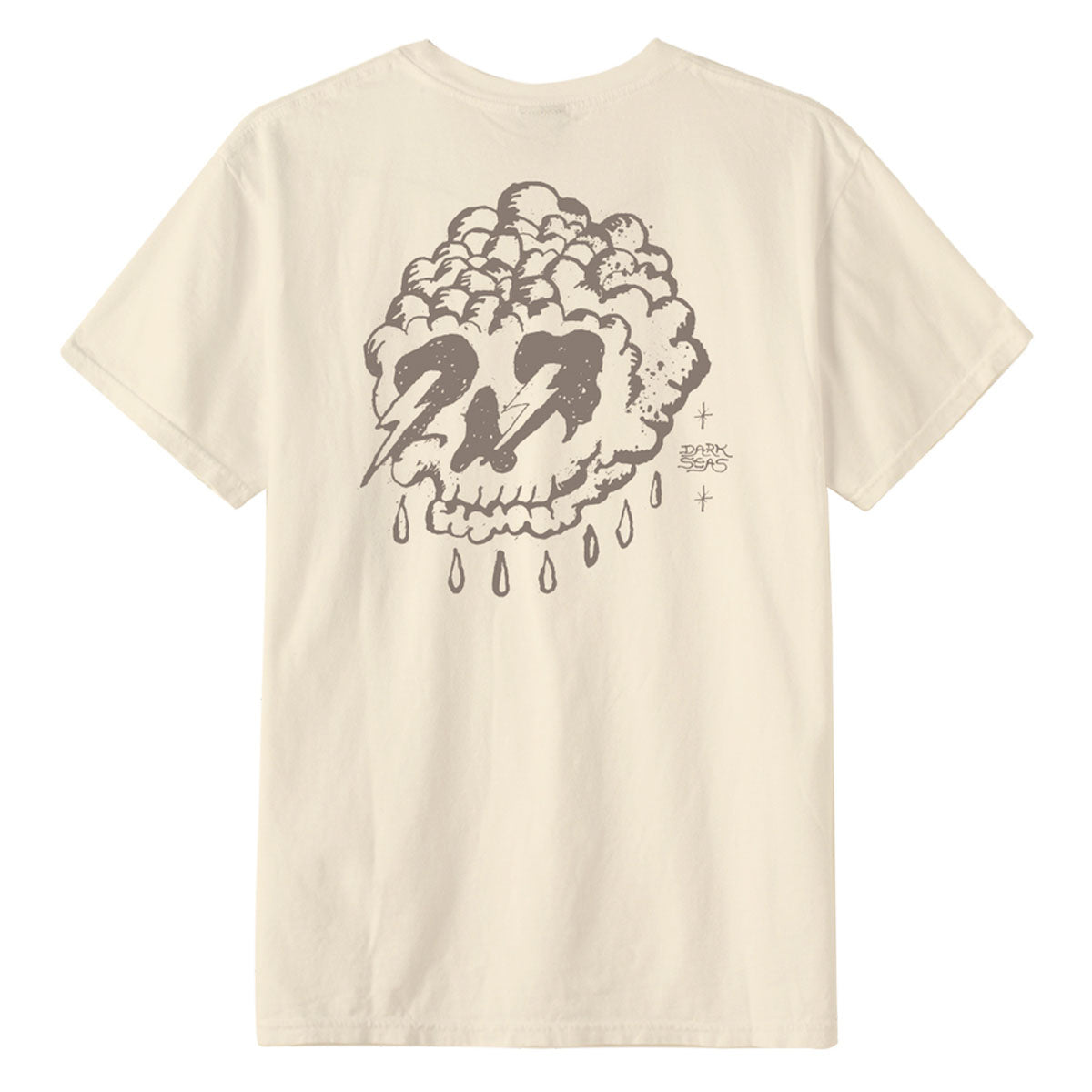 Dark Seas Electric Eyes T-Shirt - Tofu image 1