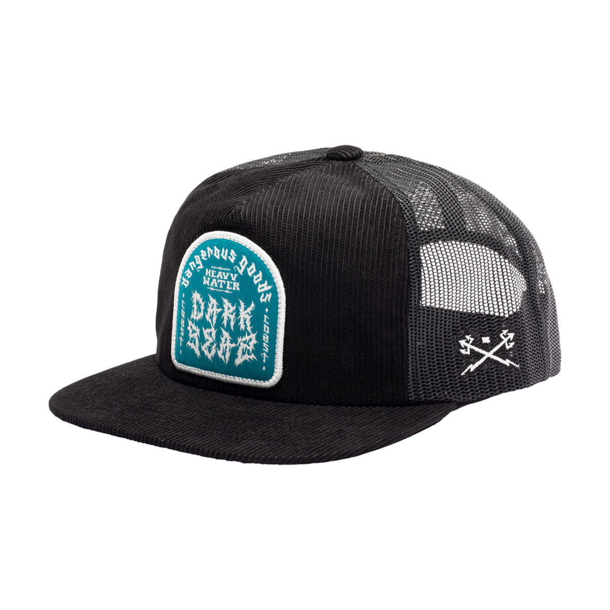 Dark Seas Metal Trucker Hat - Black image 1