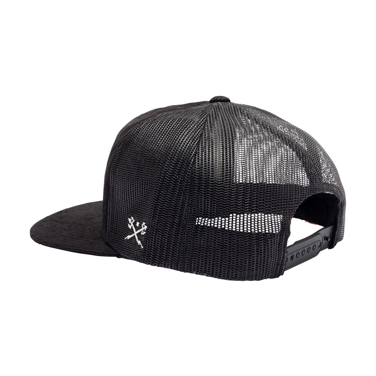 Dark Seas Metal Trucker Hat - Black image 2