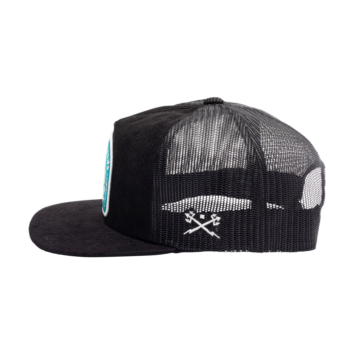 Dark Seas Metal Trucker Hat - Black image 3