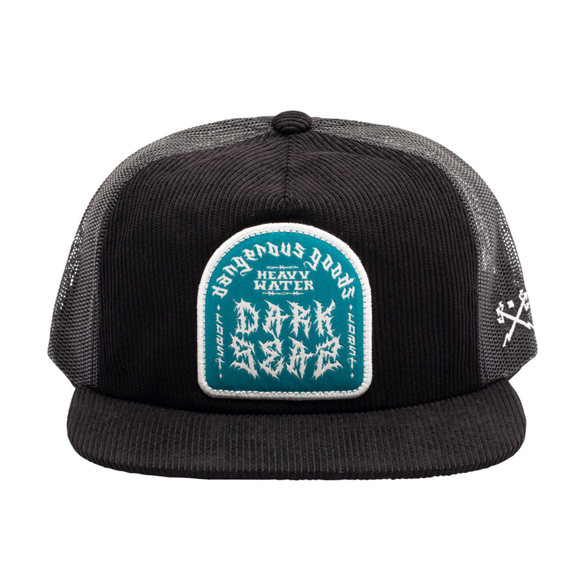 Dark Seas Metal Trucker Hat - Black image 4
