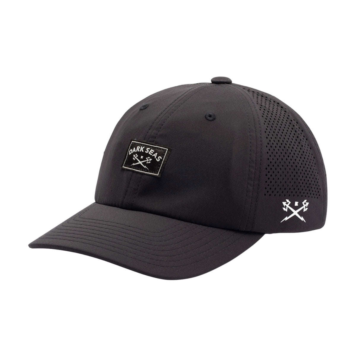 Dark Seas Low Pro Tech Hat - Black image 1