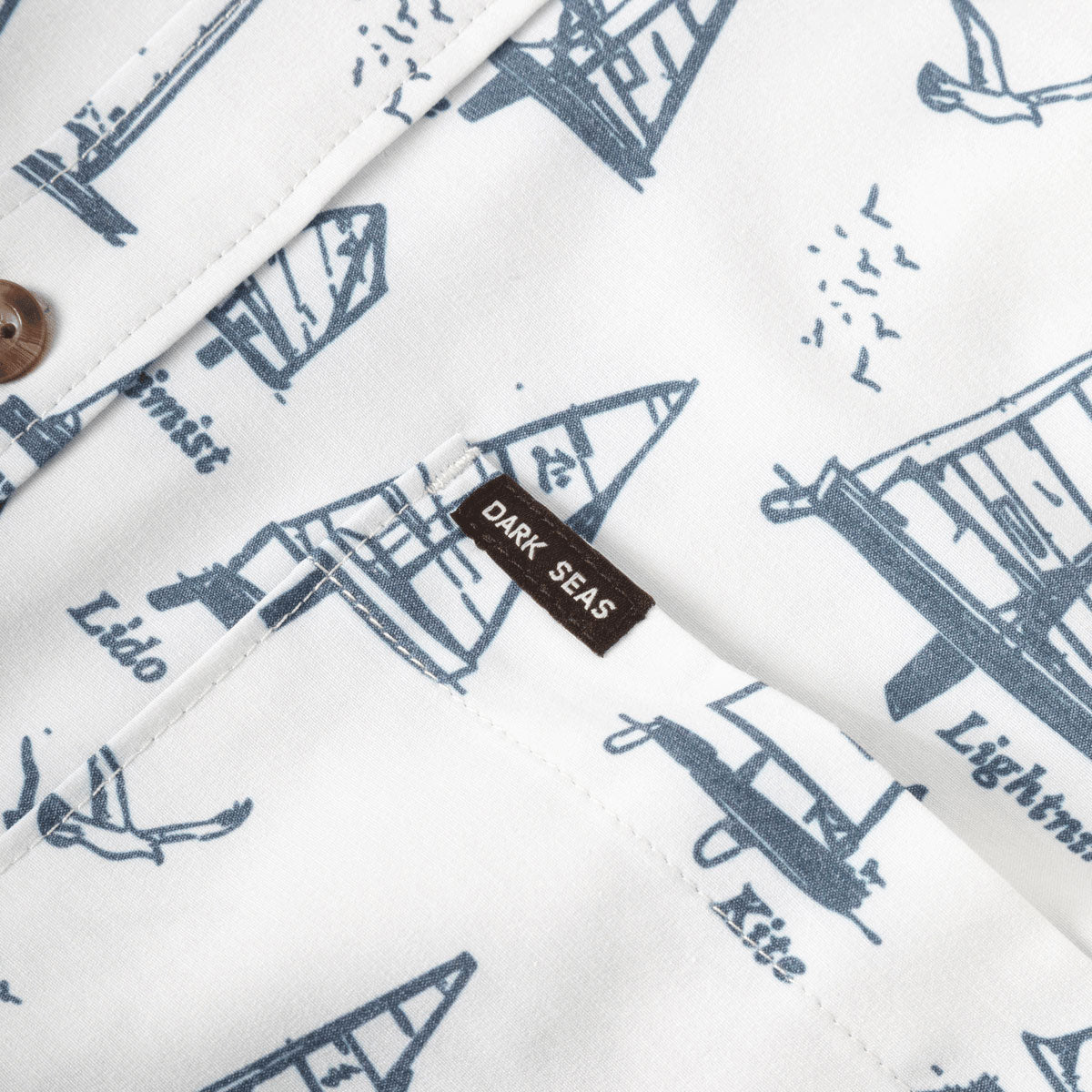 Dark Seas Mainsail Shirt - White image 4