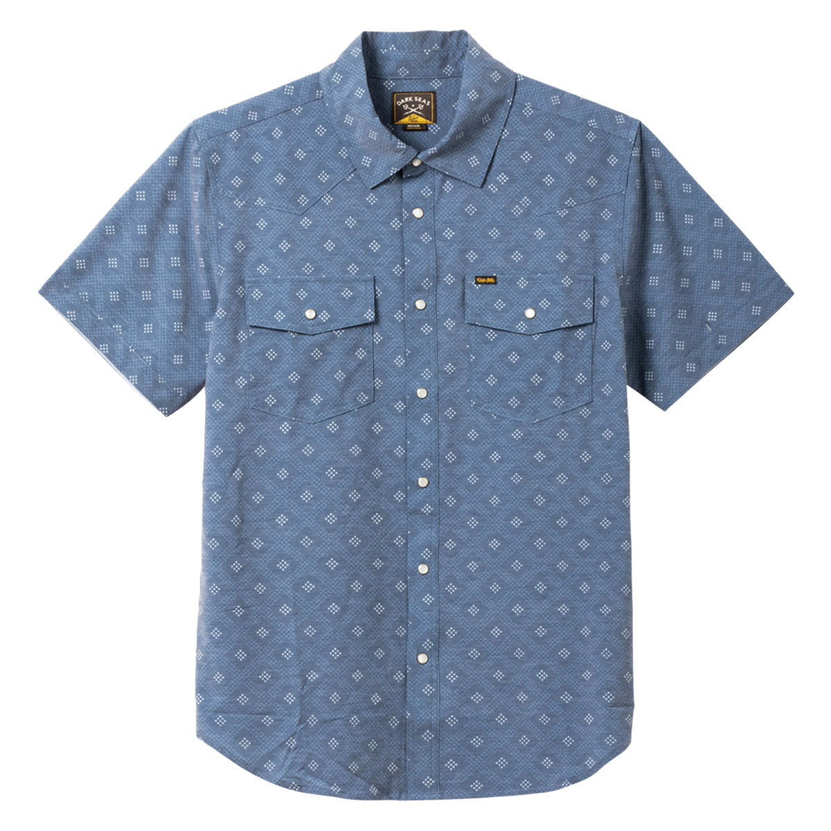 Dark Seas Barton Shirt - Indigo image 1