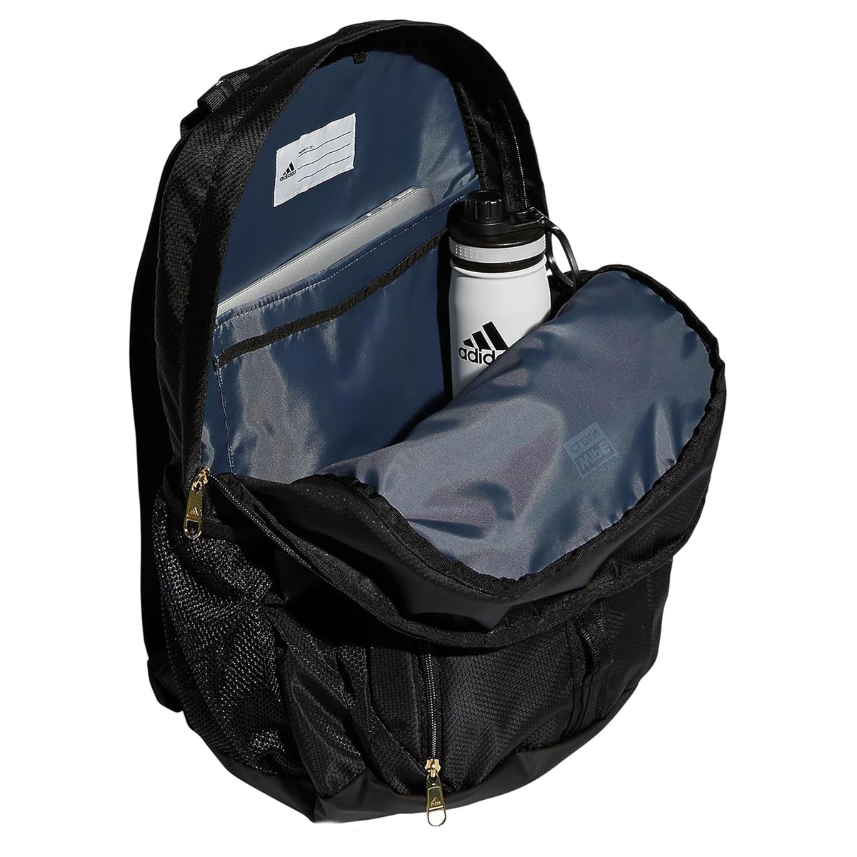 Adidas Prime 6 Backpack - Black/Gold Metallic image 3