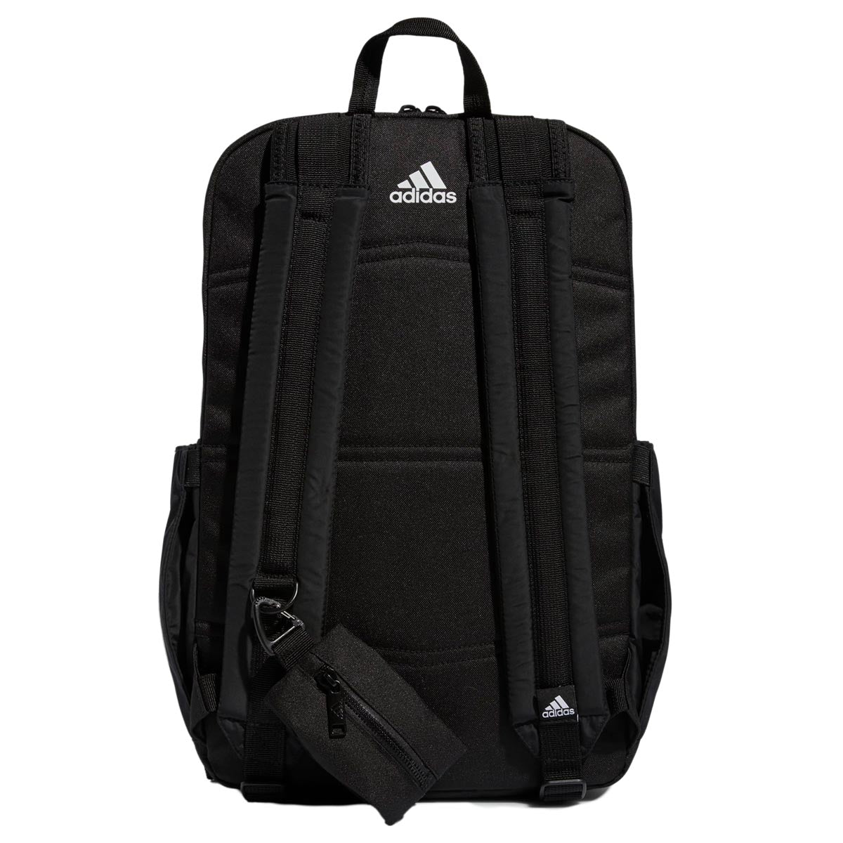 Adidas Iconic 3 Stripe Backpack - Black/White image 3