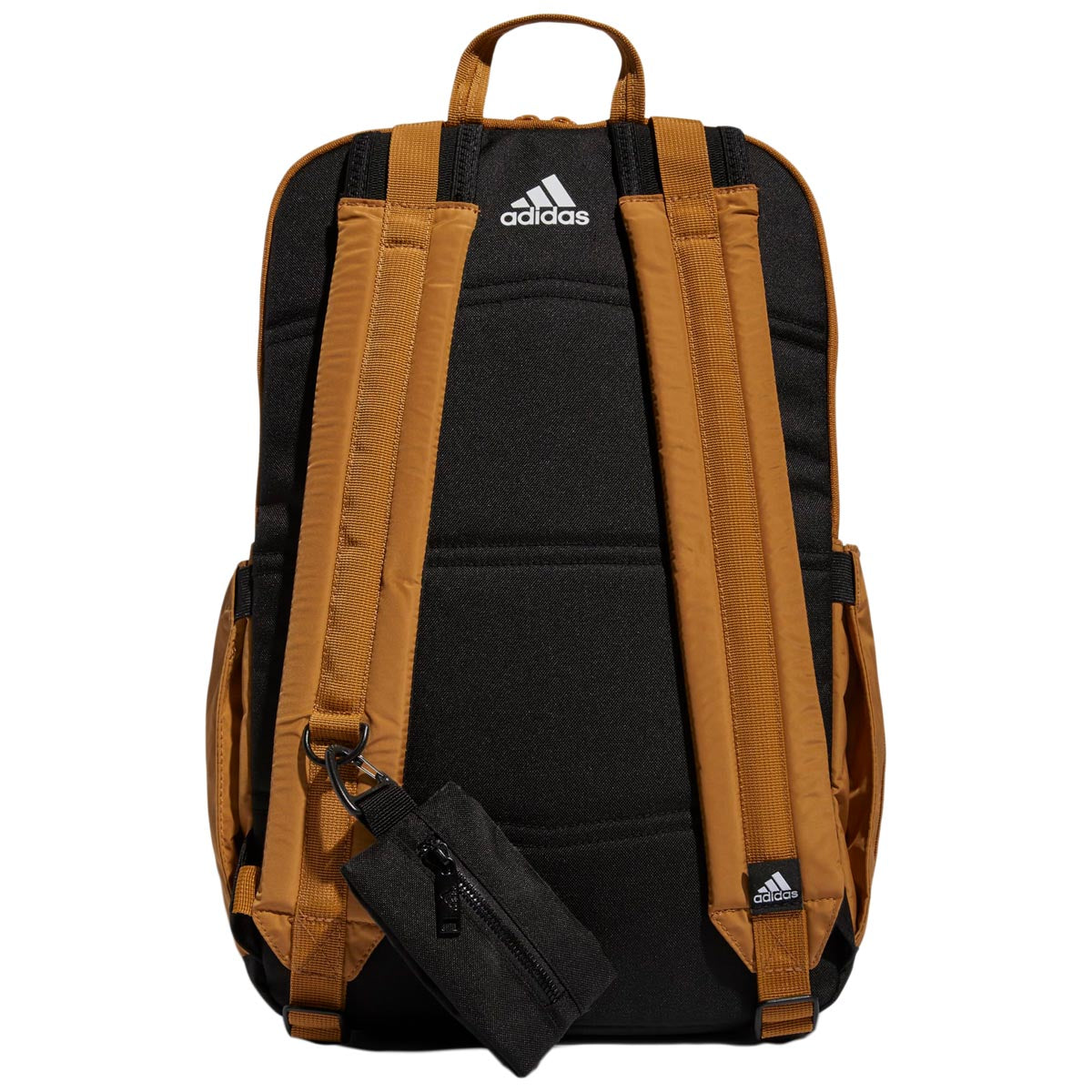 Adidas Iconic 3 Stripe Backpack - Mesa Brown/Black image 3